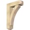 Ekena Millwork Thorton Craftsman Rough Sawn Bracket w/ Offset Brace, Douglas Fir, 8"W x 28"D x 40"H BKT0806X28X40THR04RDF - alternate 1